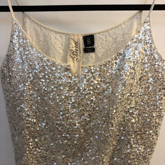 Vintage Juicy Couture Sequin Crop Top - Picture 3 of 4